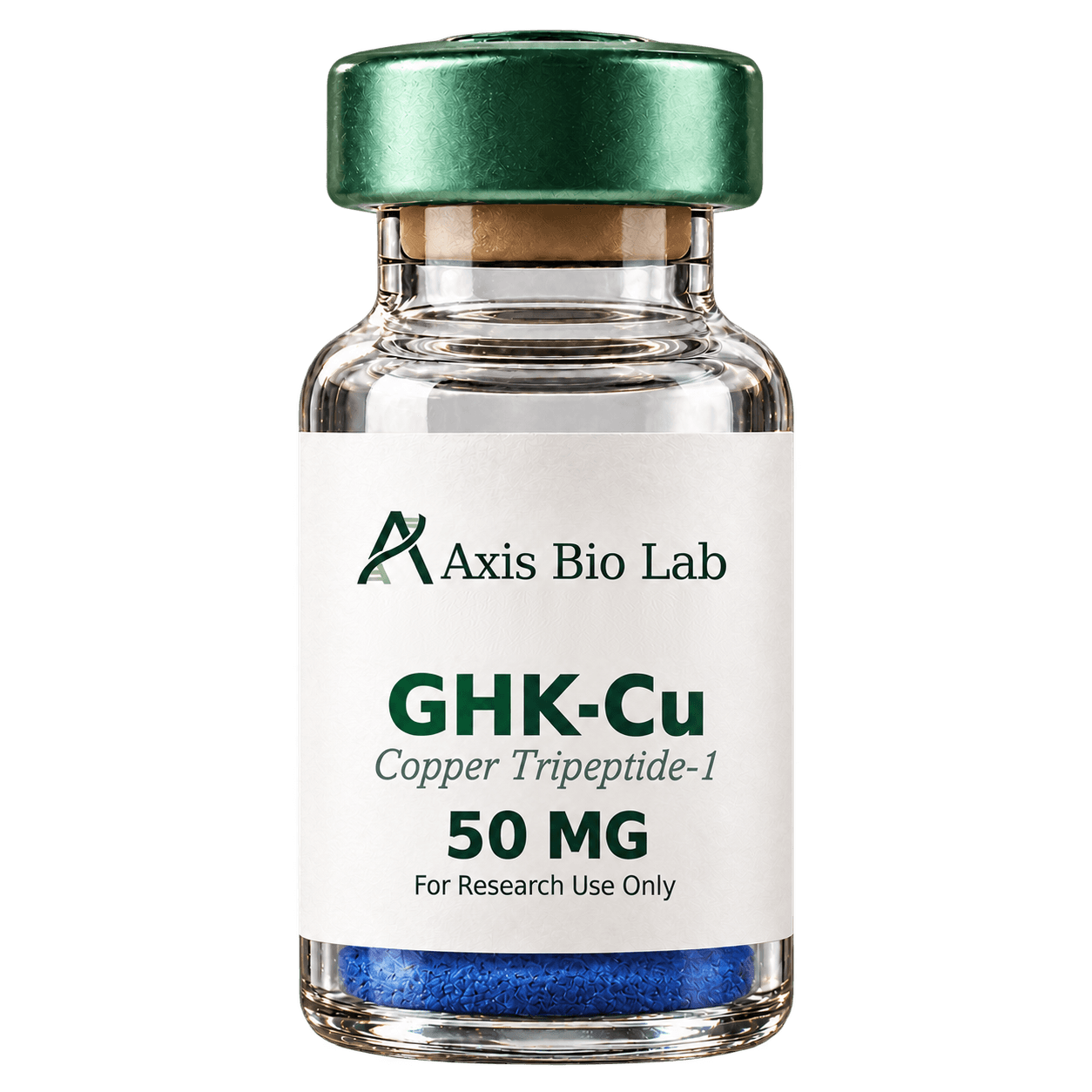 GHK-Cu 50 MG Axis Bio Lab vial mockup