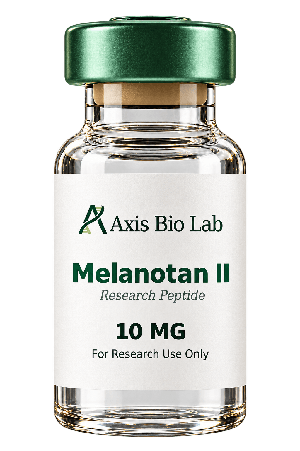 Melanotan II 10 MG Axis Bio Lab vial mockup