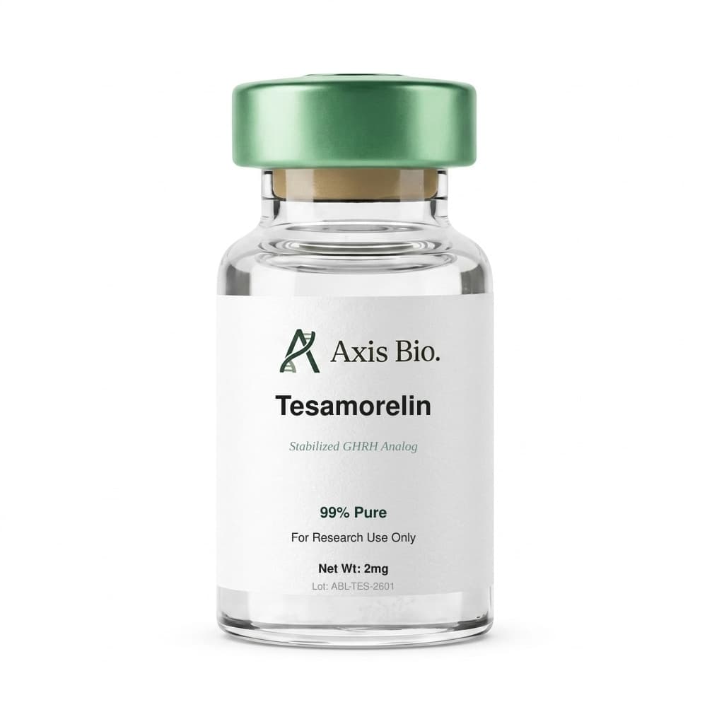Tesamorelin vial product photo